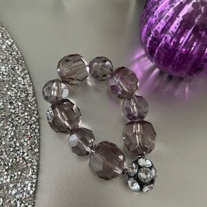 Simply Vera Vera Wang Beaded w/Rhinestone Bracelet